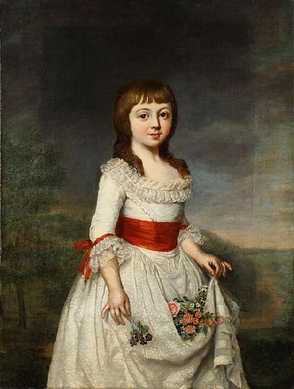 unknow artist Portrait of Duchess Charlotte Friederike of Mecklenburg as a child oil painting picture